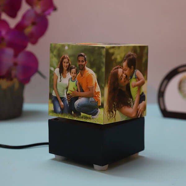 Magic Lamp & Bluetooth Music System with Photo | Personalized Lamp